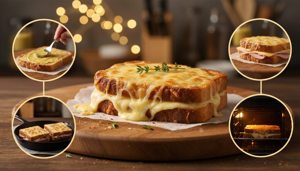 découvrez comment préparer un croque-monsieur simple et rapide à assembler, idéal pour un repas savoureux sans complication.