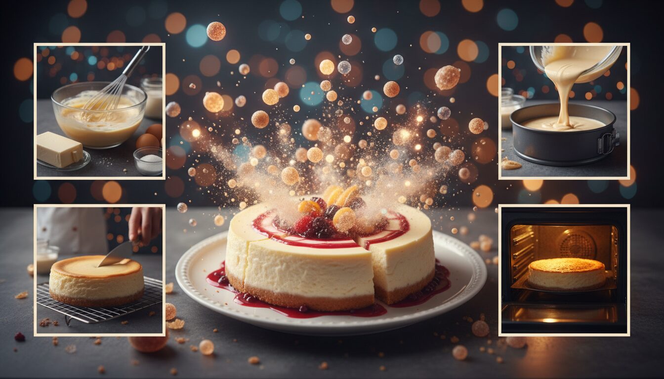 découvrez une démonstration spectaculaire où un gâteau au fromage se transforme en délicieux neutrons sucrés, mêlant science et gourmandise pour une expérience unique et explosive.