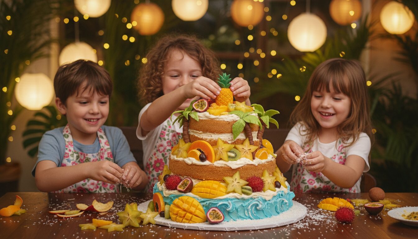 découvrez le gâteau île mystérieuse aux épices secrètes, une gourmandise exotique et parfumée qui éveillera vos papilles avec ses saveurs uniques et envoûtantes.