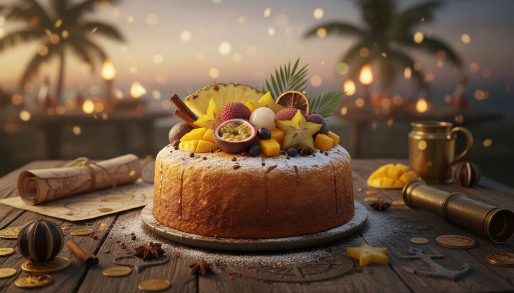 découvrez le gâteau île mystérieuse aux épices secrètes, une douceur exotique et envoûtante qui éveillera vos papilles avec ses arômes uniques.