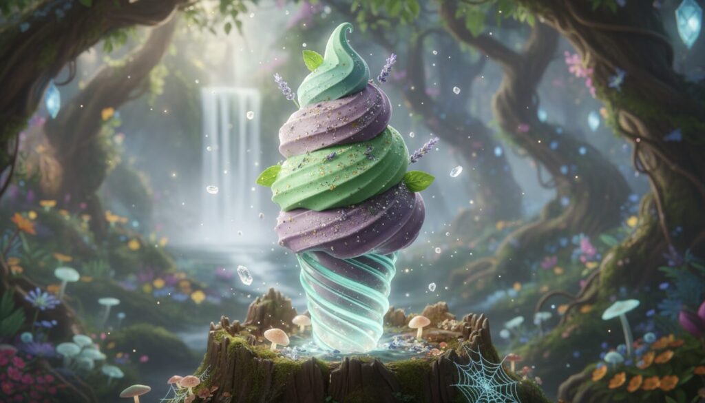 découvrez notre glace mystique aux éclairs d’herbes magiques, une expérience gourmande et envoûtante qui éveillera vos sens avec des saveurs uniques et mystérieuses.