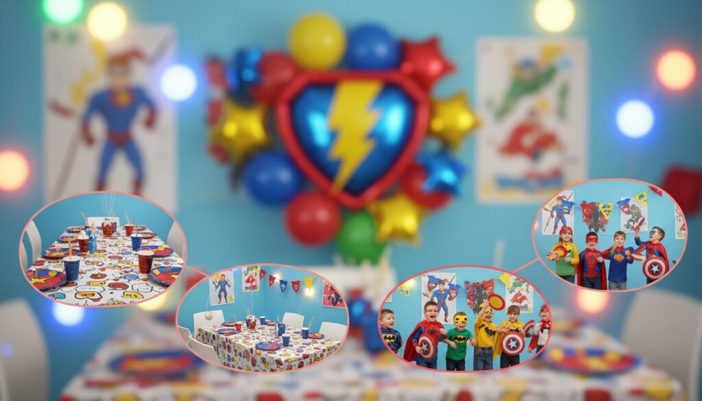 découvrez des idées originales d’objets de décoration pour une soirée super-héros réussie destinée aux enfants de 7 à 9 ans. ambiance festive garantie !