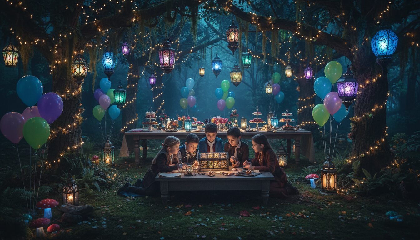 découvrez des jeux d’énigmes magiques spécialement conçus pour un anniversaire à thème, adaptés aux enfants de 10 à 12 ans, pour des moments ludiques et mémorables.