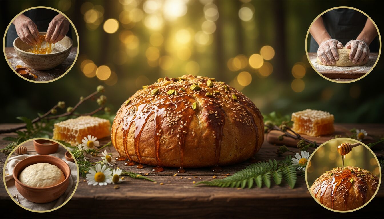 découvrez le pain au miel de gaïa, une délicieuse recette naturelle pour un festin sacré alliant douceur et tradition. parfait pour savourer un moment authentique en harmonie avec la nature.