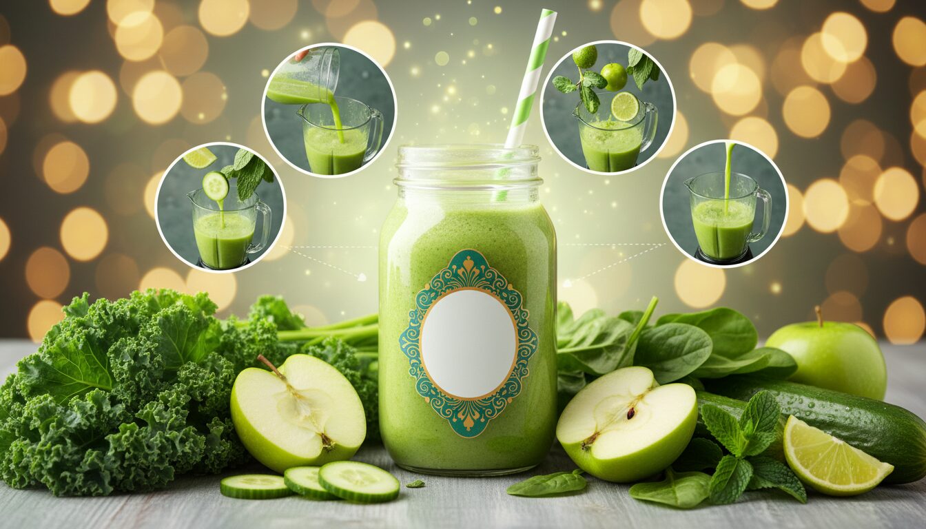 découvrez la recette du smoothie vert, la potion magique de l’équipe, parfaite pour un boost d’énergie naturel et une santé au top !