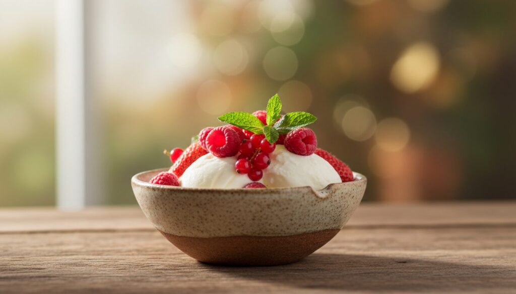 découvrez comment préparer un yaourt glacé aux fruits rouges délicieux et rafraîchissant directement au congélateur, sans sorbetière.
