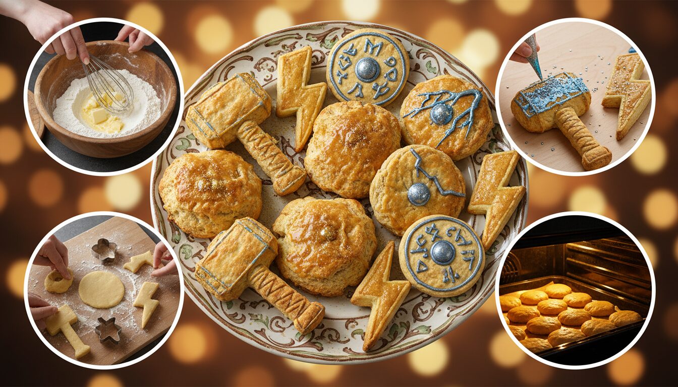 découvrez des biscuits en l'honneur de thor, parfaits pour un goûter tonique et délicieux qui ravira petits et grands.