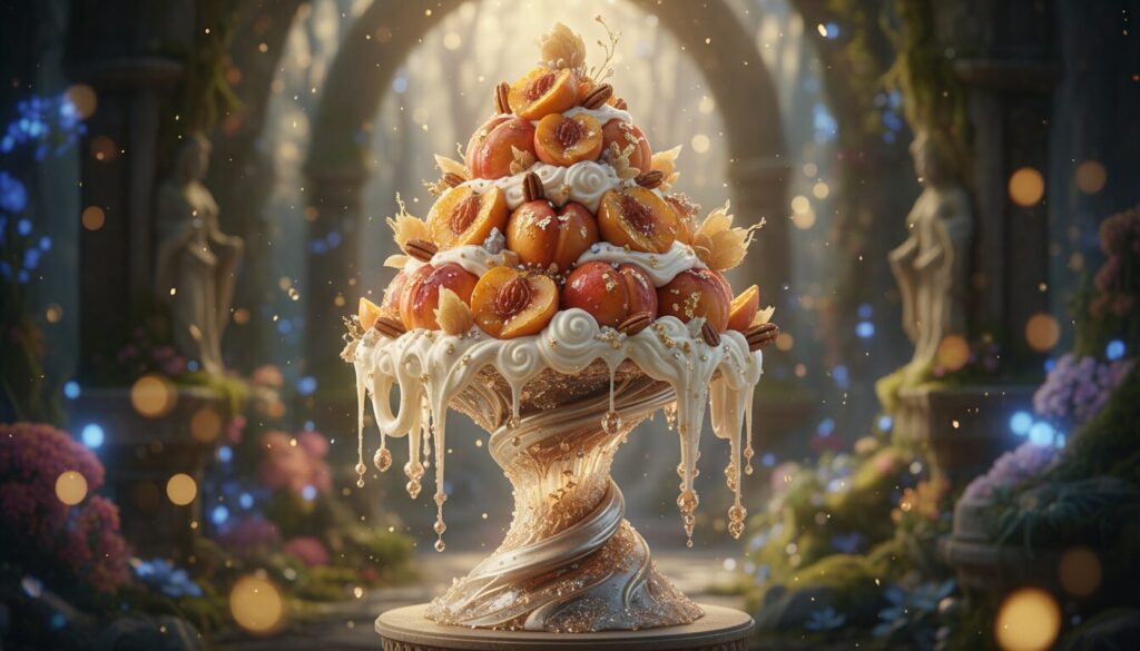 savourez un dessert au nectar d’apollon pour un instant gourmand et divin, alliant douceur céleste et plaisir exquis.