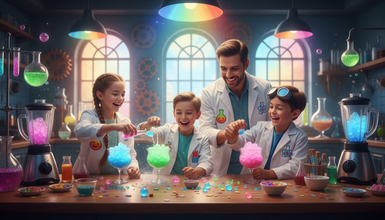 crée ta potion glacée multicolore unique et savoureuse dans notre espace dédié aux goûters, pour des moments rafraîchissants et ludiques.