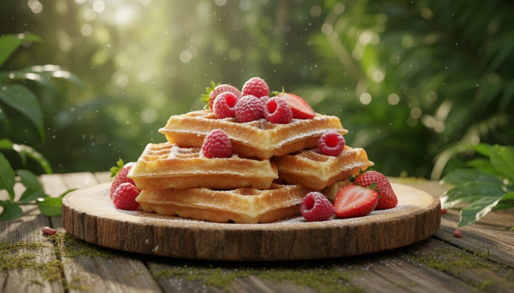 découvrez nos délicieuses gaufres aux fruits rouges, inspirées du monde des dinosaures, pour un voyage gourmand et ludique qui ravira petits et grands.