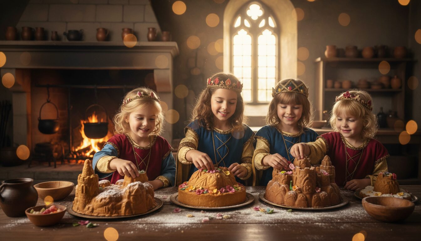 découvrez les délicieuses gourmandises cachées du trône du roi chevalier, un voyage sucré entre mystère et tradition royale.