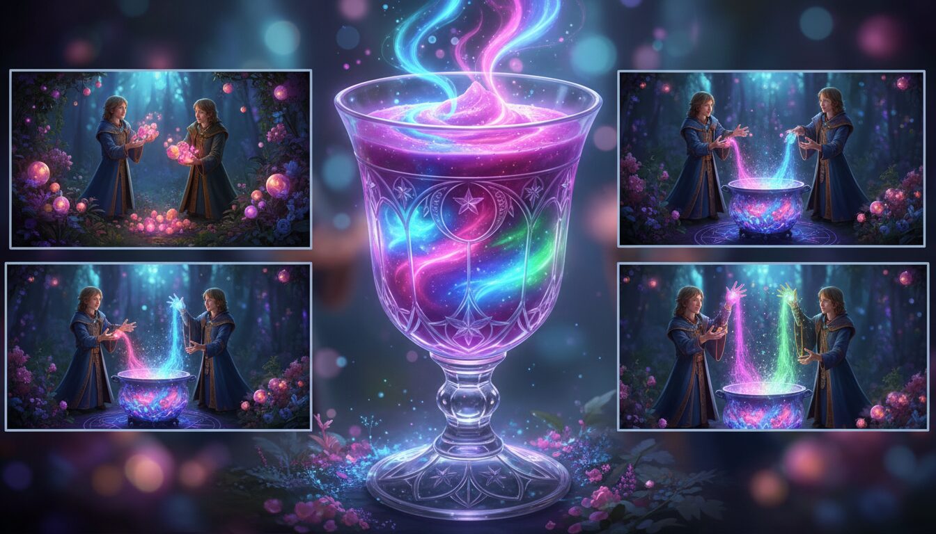 découvrez le smoothie des jeunes magiciens aux couleurs éclatantes, une boisson magique qui allie saveurs fruitées et énergie vitaminée pour enchanter vos journées.