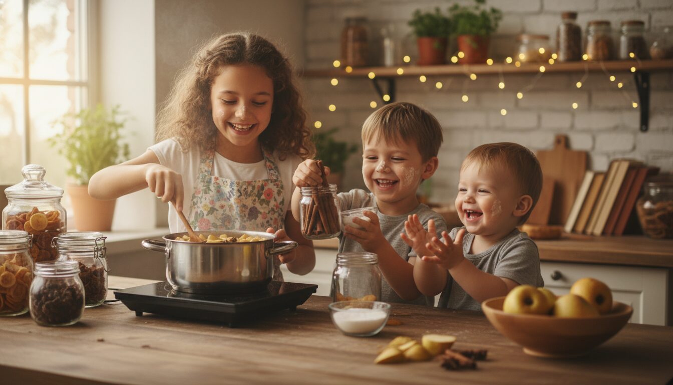 découvrez notre recette facile de compote poire-cannelle, idéale pour un goûter sain et savoureux. un dessert maison réconfortant à préparer en quelques minutes.